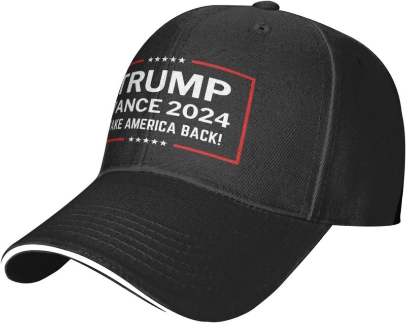 Trump-Vance 2024 Donald Trump 2024 Hat President J D-Vance Take Save American Back Baseball Cap Dad Trucker Hat - Image 2