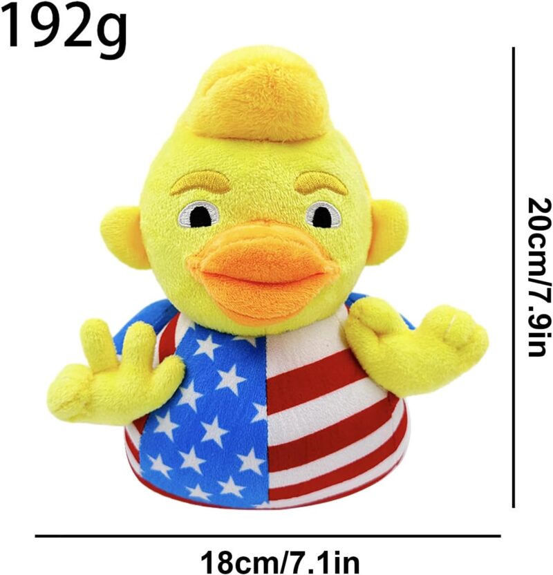 Trump Merchandise, Donald Trump Duck, Adorable Plush Duck, Trump Duck for Children and Adults Gifts, Animal Themed Parties - Image 3