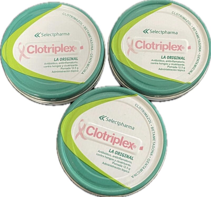 Clotriplex Pomada (3 Latitas)