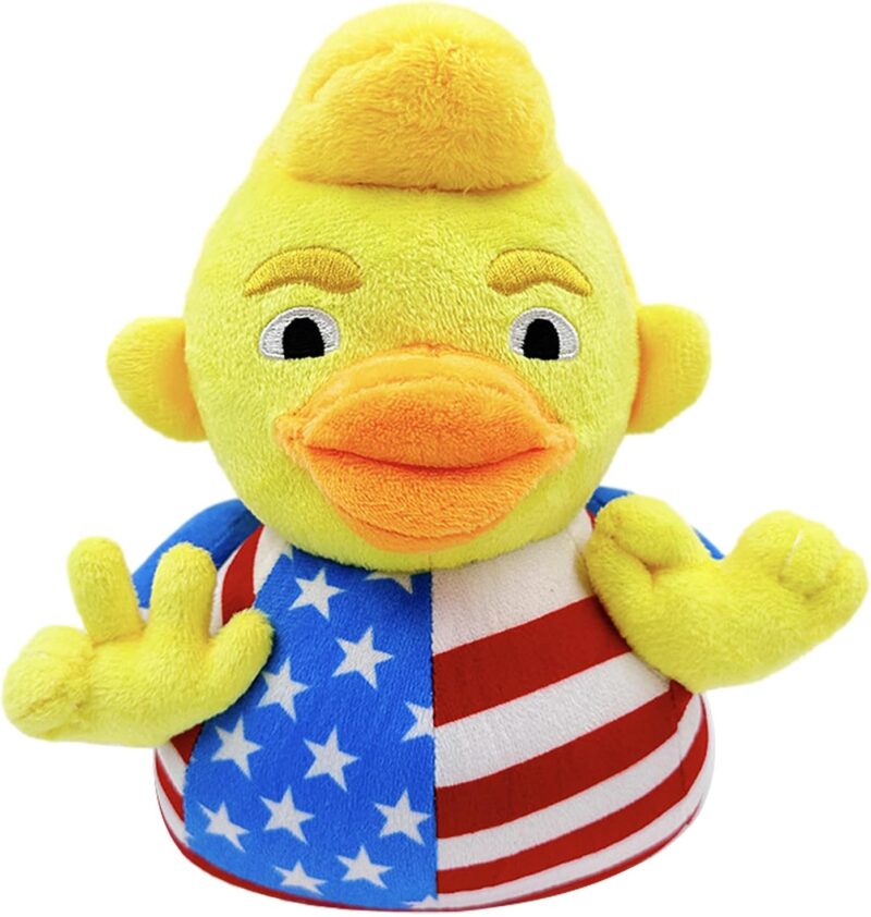 Trump Merchandise, Donald Trump Duck, Adorable Plush Duck, Trump Duck for Children and Adults Gifts, Animal Themed Parties