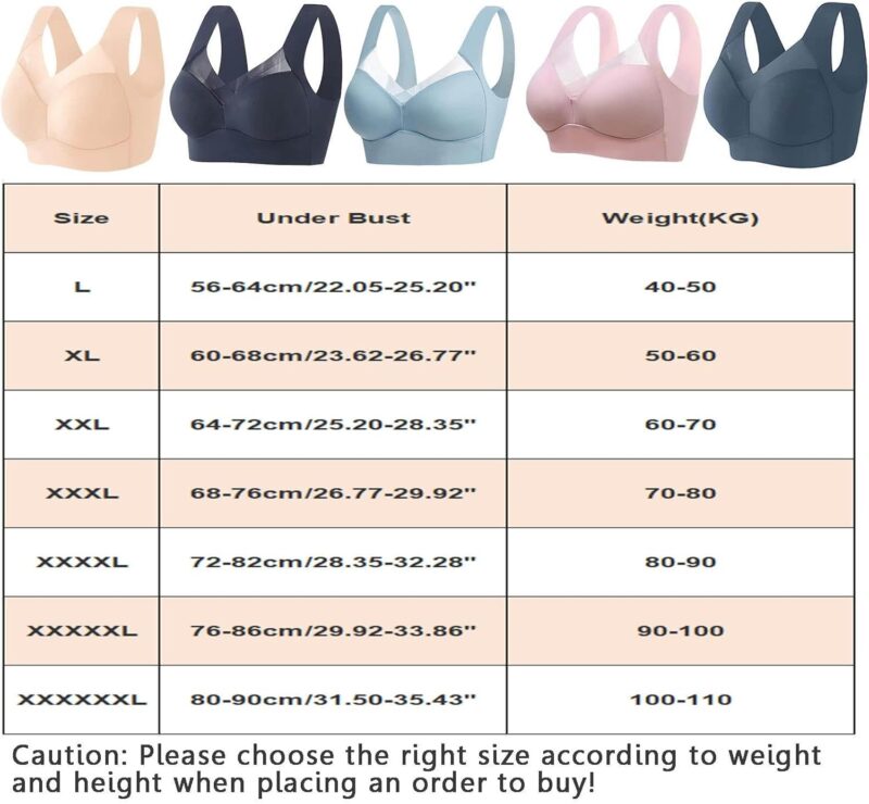 Breathable Yoga Bras for Women 2024,Ultra-Thin Comfort High Support Seamless Plus Size Mesh No Underwire Bras - Image 6