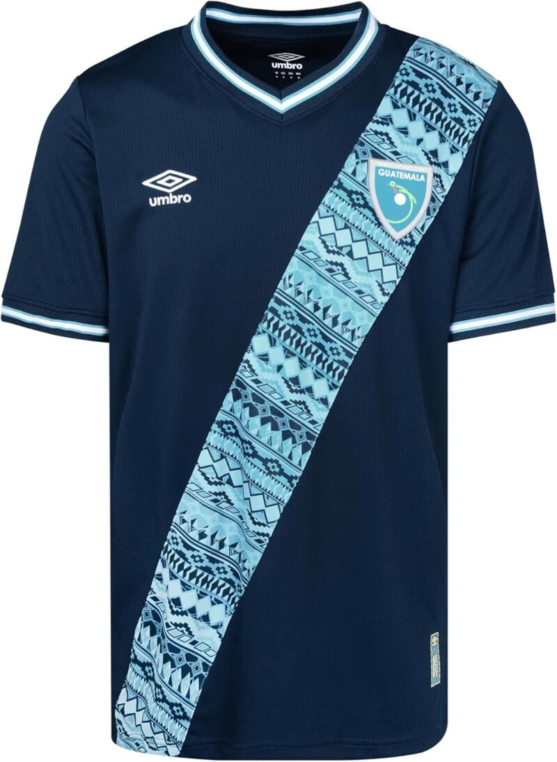 Umbro Guatemala Men's Away Jersey 2023 (as1, Alpha, xx_l, Regular, Regular)