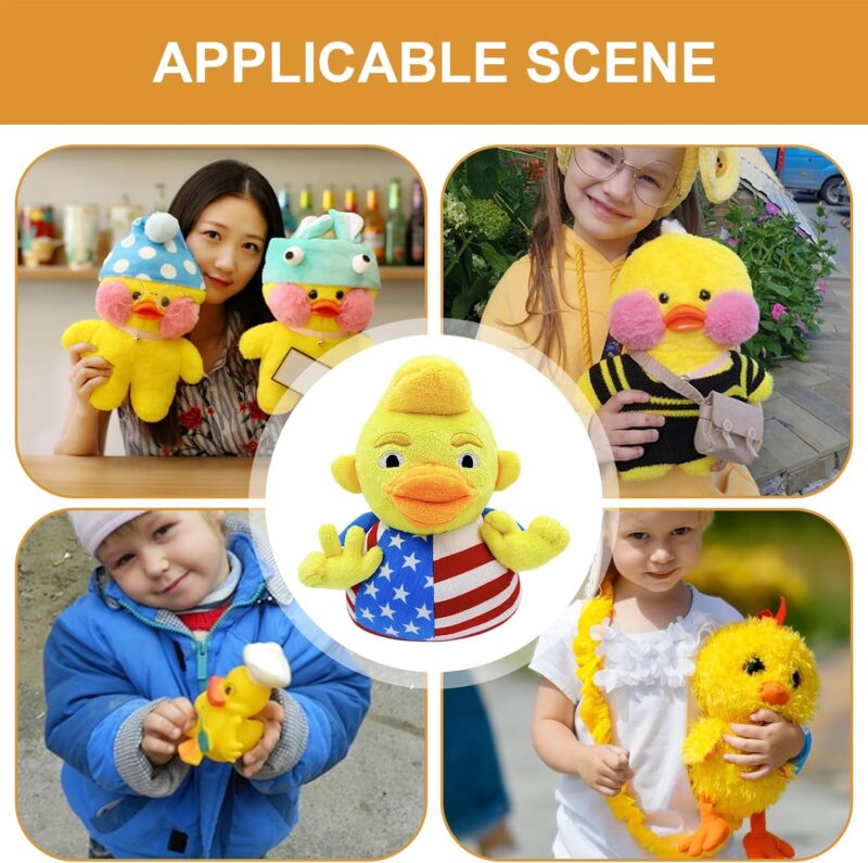 Trump Merchandise, Donald Trump Duck, Adorable Plush Duck, Trump Duck for Children and Adults Gifts, Animal Themed Parties - Image 2