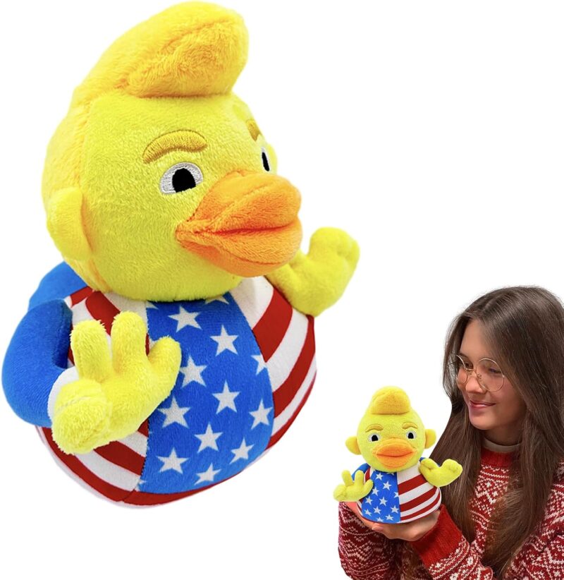 Trump Merchandise, Donald Trump Duck, Adorable Plush Duck, Trump Duck for Children and Adults Gifts, Animal Themed Parties - Image 4