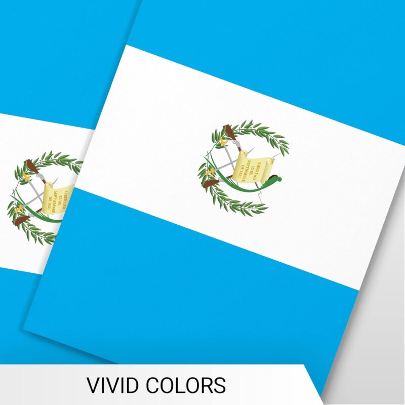 G128 Guatemala Guatemalan Bunting Banner | Flag 8.2 x 5.5 Inch, Full String 33 Feet | Printed 150D Polyester, Decorations For Bar, School, Festival Events Celebration - Image 6