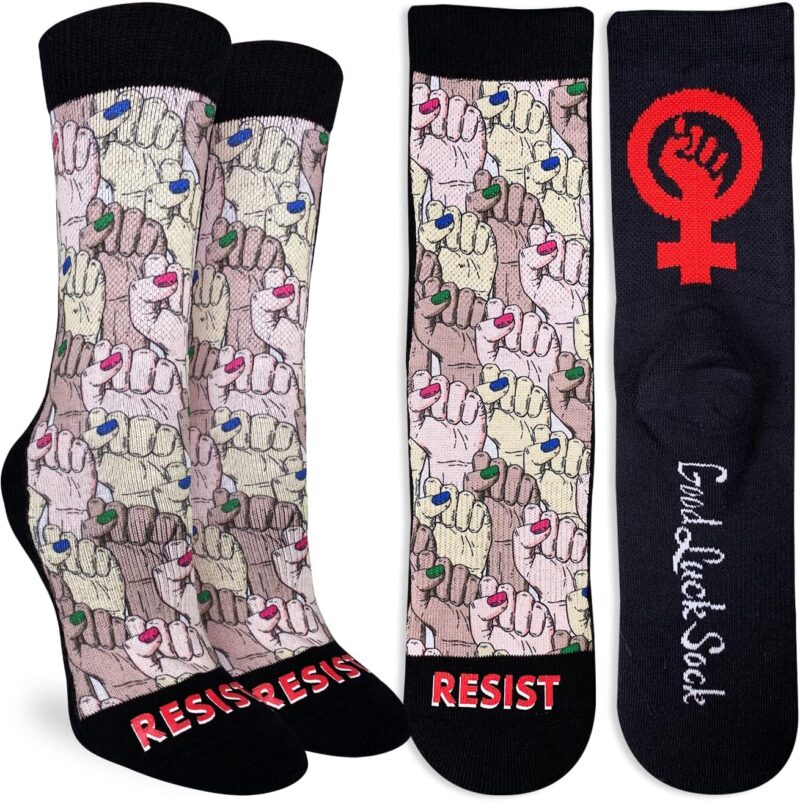 Good Luck Sock Women's Rosie the Riveter Socks, Adult - Image 3