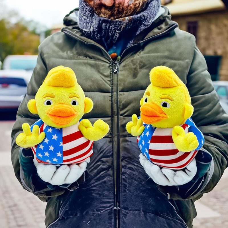 Trump Merchandise, Donald Trump Duck, Adorable Plush Duck, Trump Duck for Children and Adults Gifts, Animal Themed Parties - Image 6