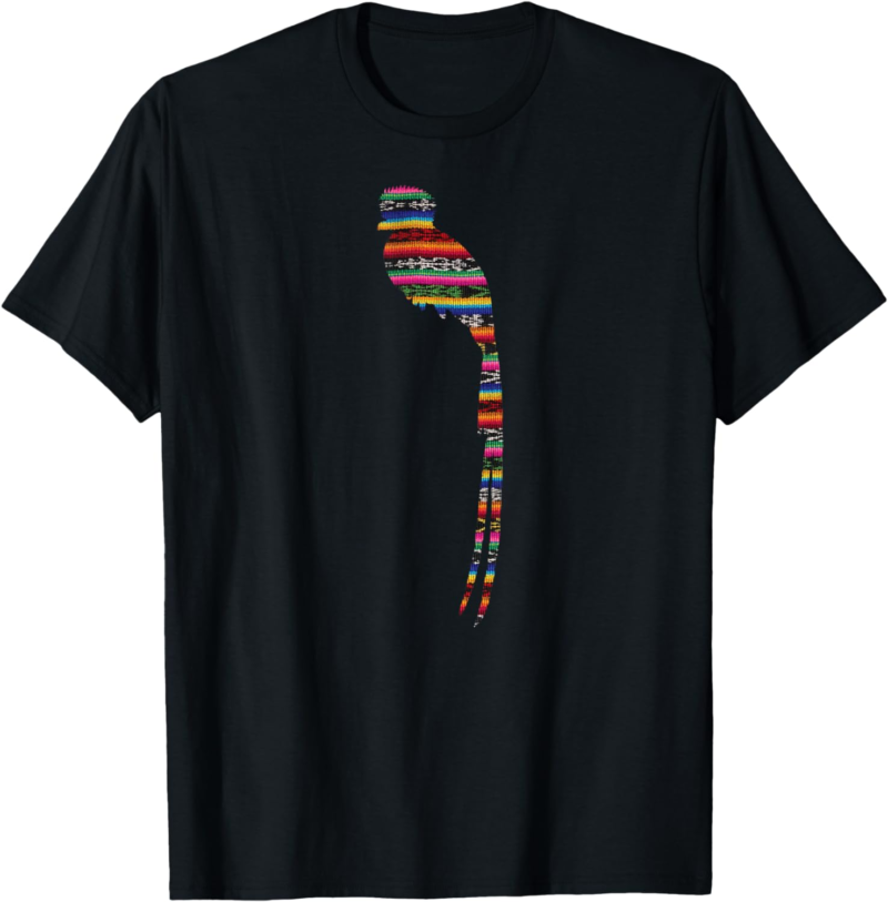 Quetzal Guatemala Chapin Antigua Tikal Tradicional Maya T-Shirt