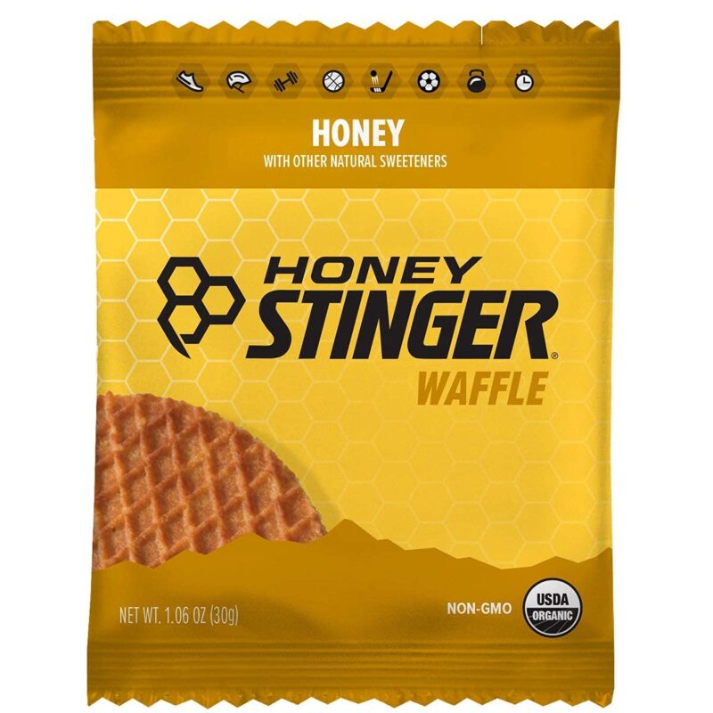 Honey Stinger Organic Honey Waffle, Energy Stroopwafel for Exercise, Endurance and Performance, Sports Nutrition for Home & Gym, Pre & During Workout, Box of 16 Waffles, 16.96 Ounce (Pack of 16) - Image 2