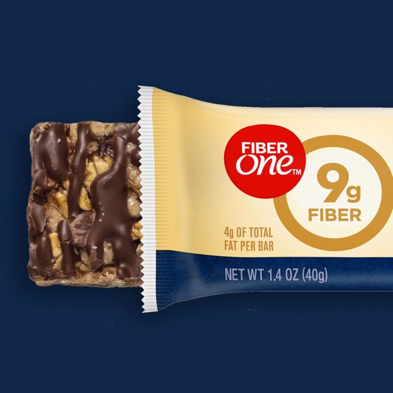 Fiber One Chewy Bars, Oats & Chocolate, Fiber Snacks, Mega Pack, 15 ct - Image 2