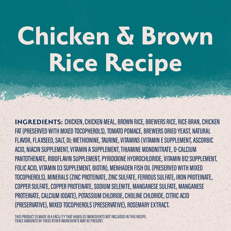 Natural Balance Limited Ingredient Adult Dry Dog Food with Healthy Grains, Chicken & Brown Rice Recipe, 24 Pound (Pack of 1) - Image 4