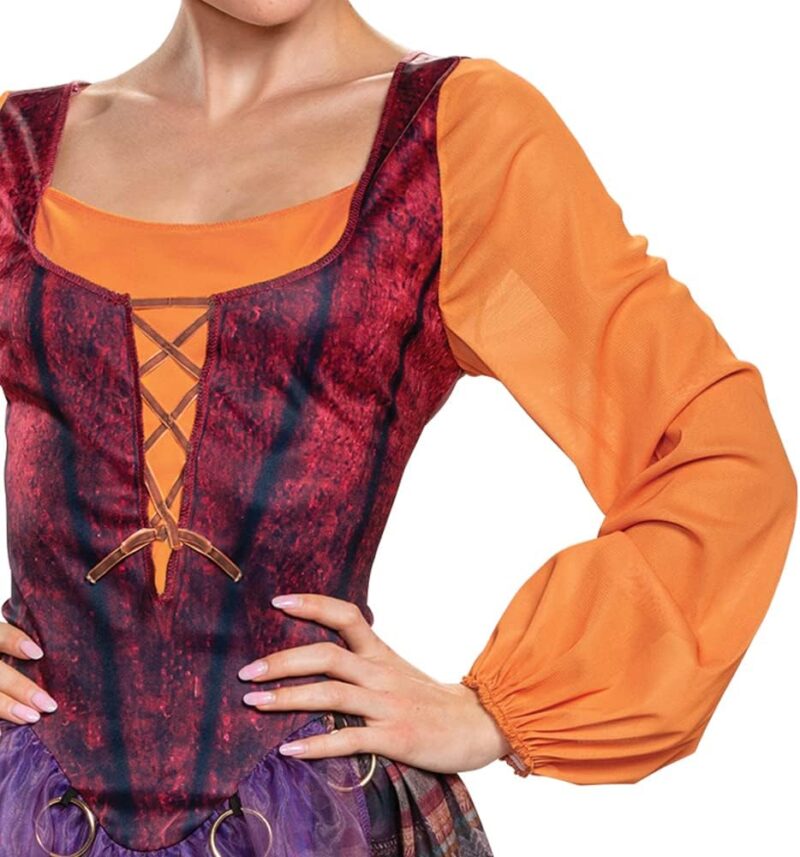 Disguise Women's Hocus Pocus Deluxe Mary Costume - Image 4