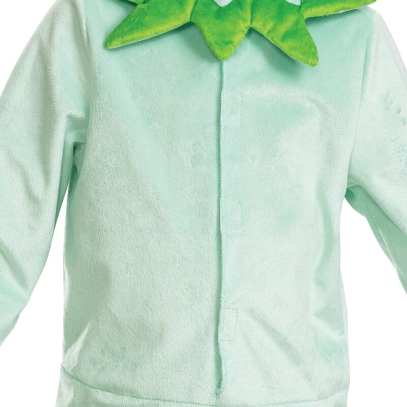 Disguise girls Sprigatito Costume for Kids, Official Pokemon Hooded Jumpsuit Costume - Image 4