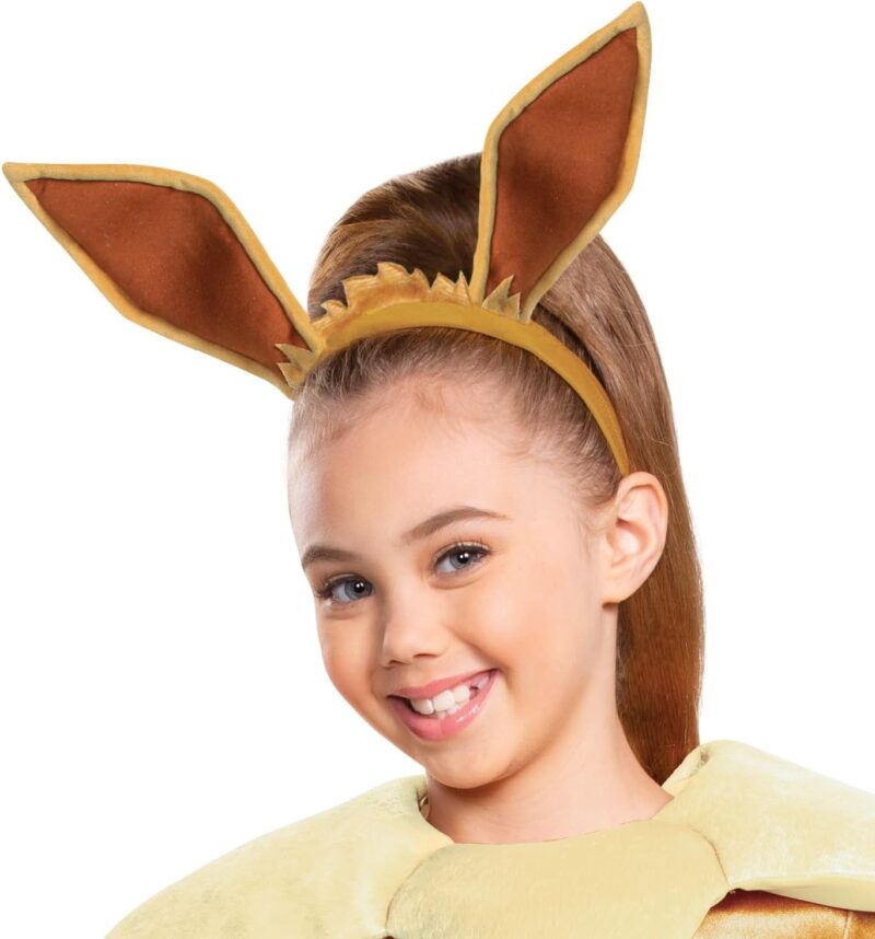 Disguise Eevee Costume for Kids, Official Pokemon Girls Deluxe Character Outfit, Child - Image 3