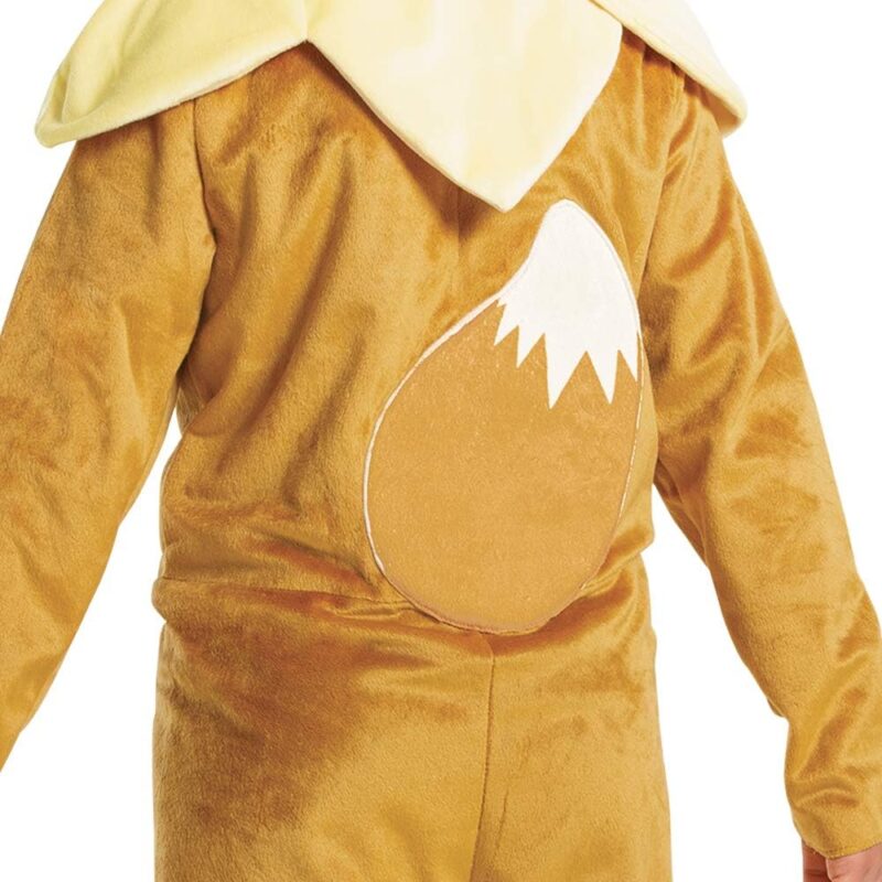 Disguise Pokemon Evee Hooded Jumpsuit Classic Costume - Image 4