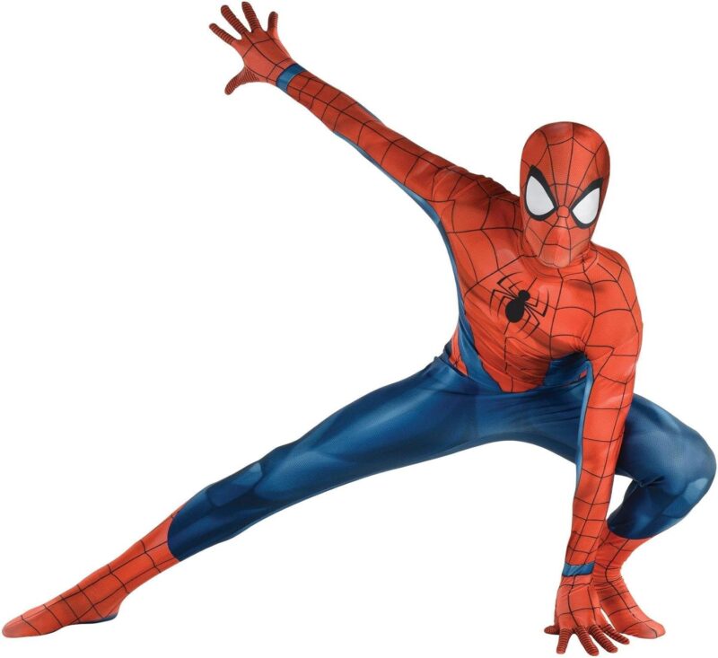 Party City Spider-Man Suit Costume for Men - Marvel Comics Superhero One-Piece Costume - Costumes for Halloween, Birthday Parties & Themed Events - Image 7