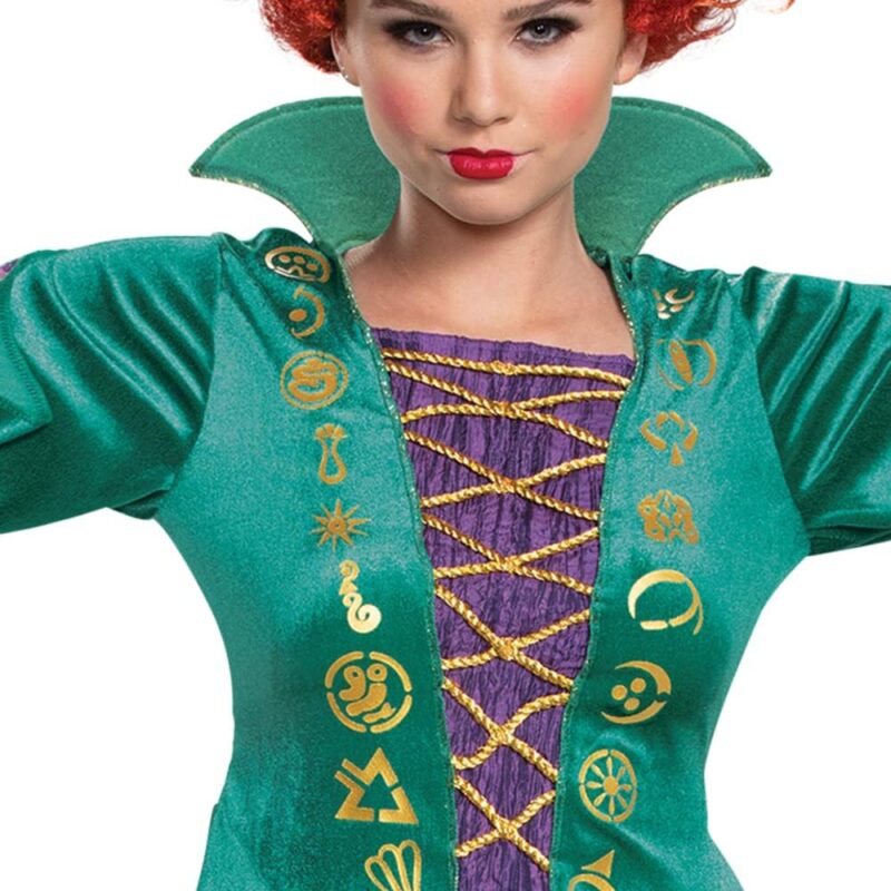 Disguise Women's Hocus Pocus Deluxe Wini Costume - Image 3