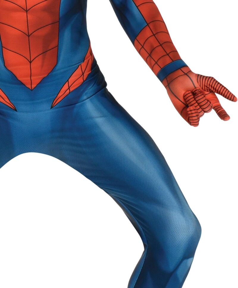 Party City Spider-Man Suit Costume for Men - Marvel Comics Superhero One-Piece Costume - Costumes for Halloween, Birthday Parties & Themed Events - Image 5