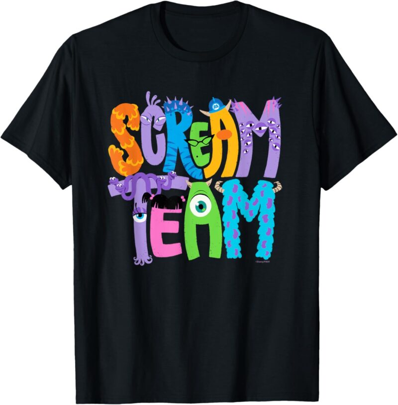 Disney and Pixar’s Monsters, Inc. Scream Team Halloween T-Shirt