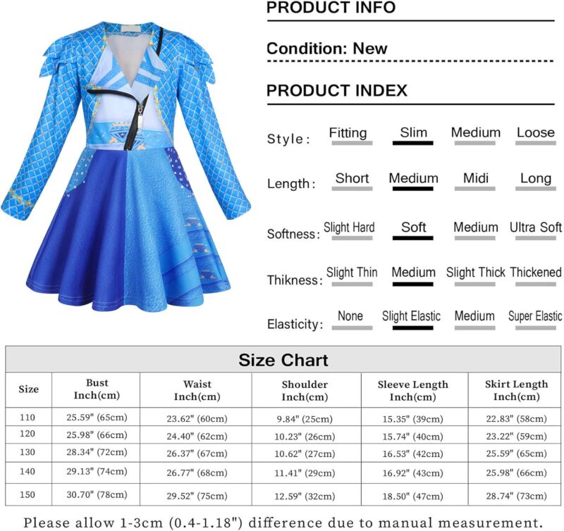 Descendants Rise of Red Costume Girls Halloween Costumes Outfit Princess Dresses Kids Long Sleeves Cosplay Clothes - Image 7