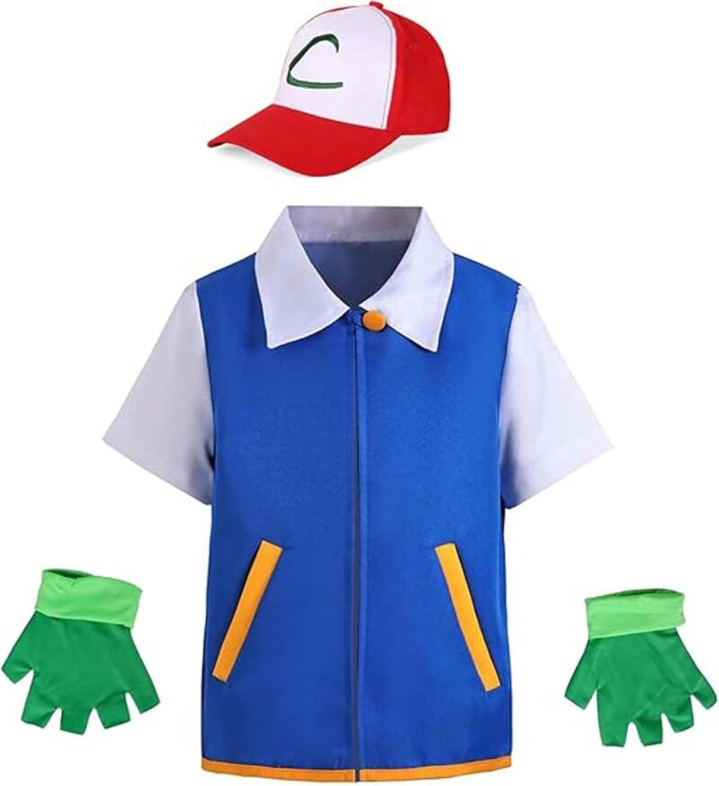 Halloween Costume Hoodie Cosplay Jacket Shirt Gloves Hat Sets for Trainer