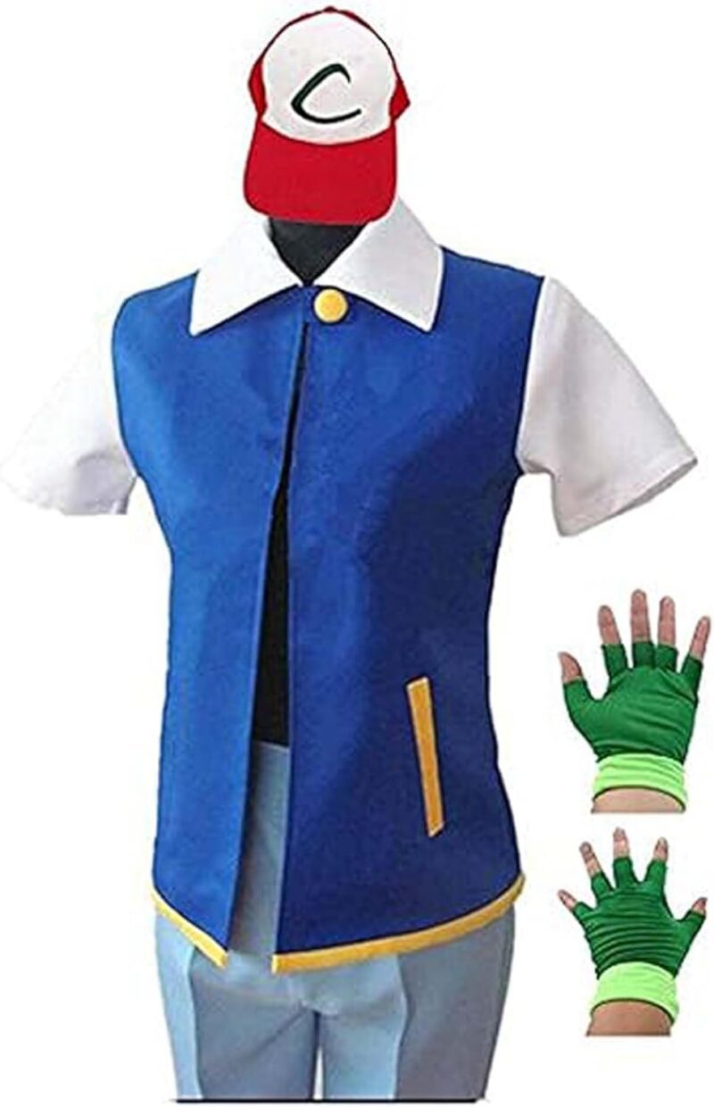 Halloween Costume Hoodie Cosplay Jacket Shirt Gloves Hat Sets for Trainer - Image 2