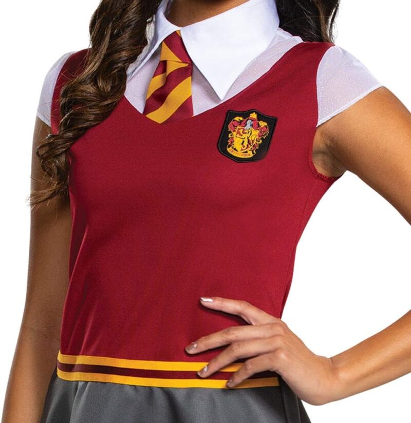 Disguise Women's Gryffindor Adult Sized Costumes, Red & Gray,, Small 4-6 US - Image 3