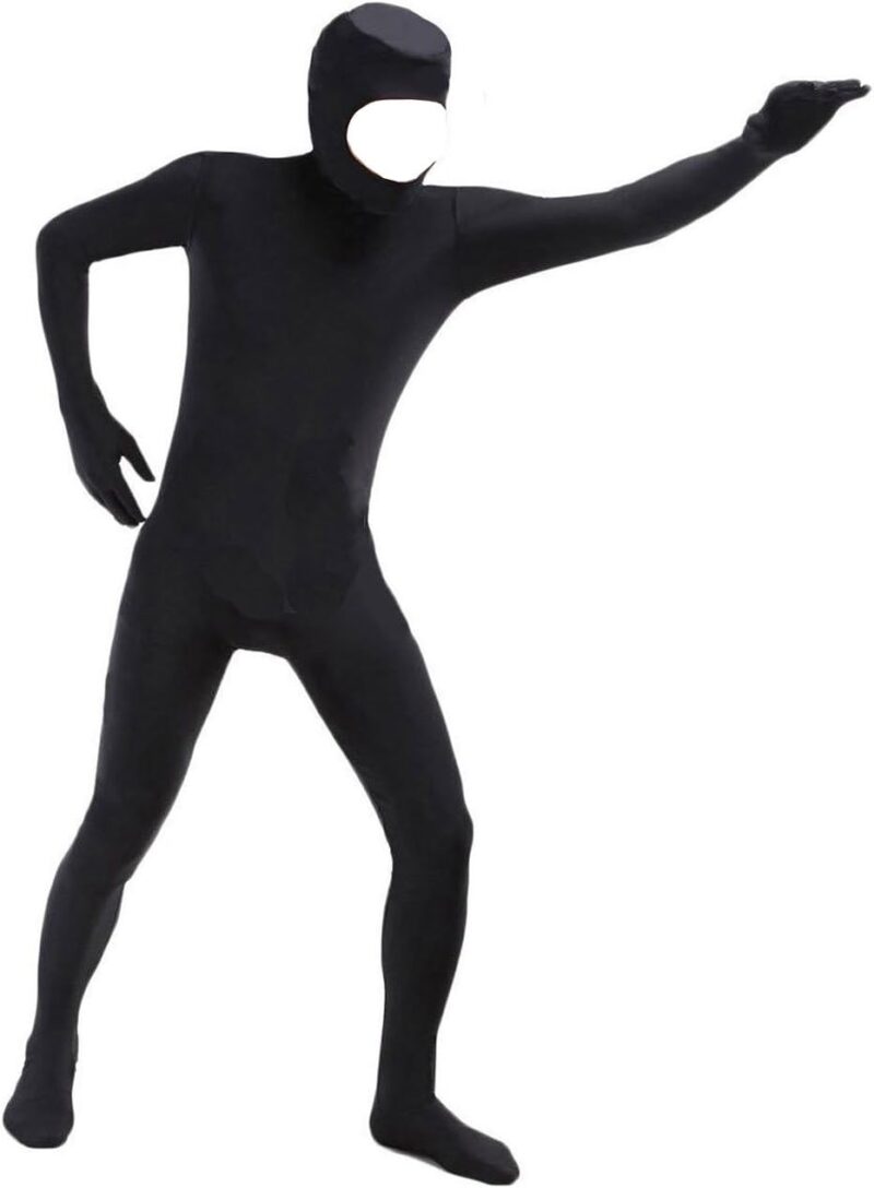 VSVO Face Open Zentai Spandex Bodysuit