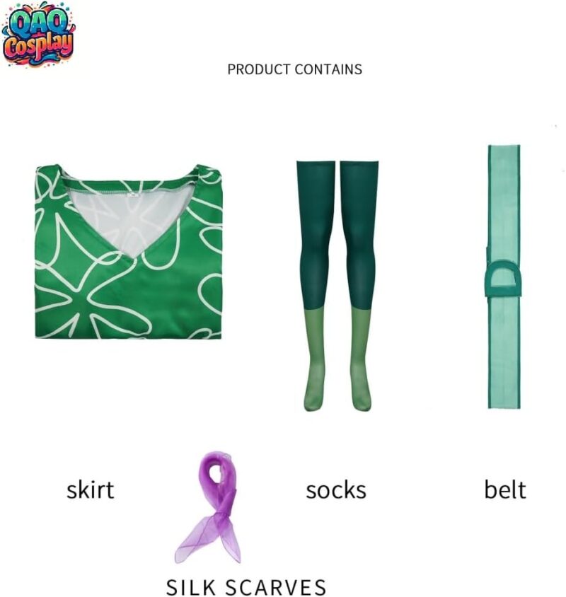 Disgust Cosplay Costume for Adults Halloween and Party Dress Up - Inspired by Popular Movie Character - Image 5