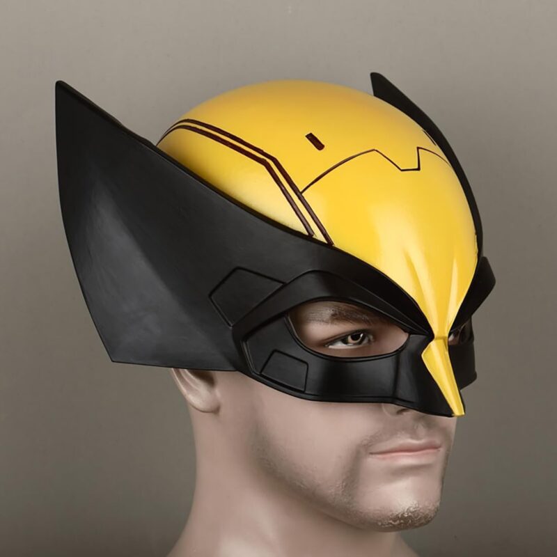 Wolverine- Mask Helmet Halloween Film and Television Surroundings Cos Hero Mask Cosplay Character Dressing Props - Image 2