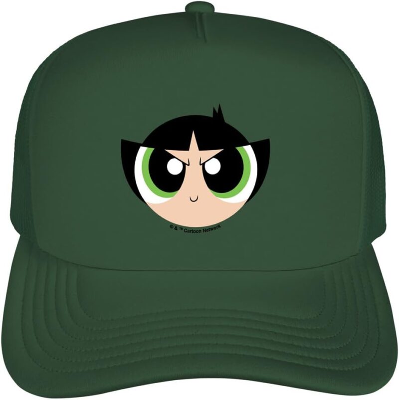 Popfunk Official The Powerpuff Girls Powerpuff Girl Head Foam Snapback Trucker Hat - Unisex for Men and Women - Image 2