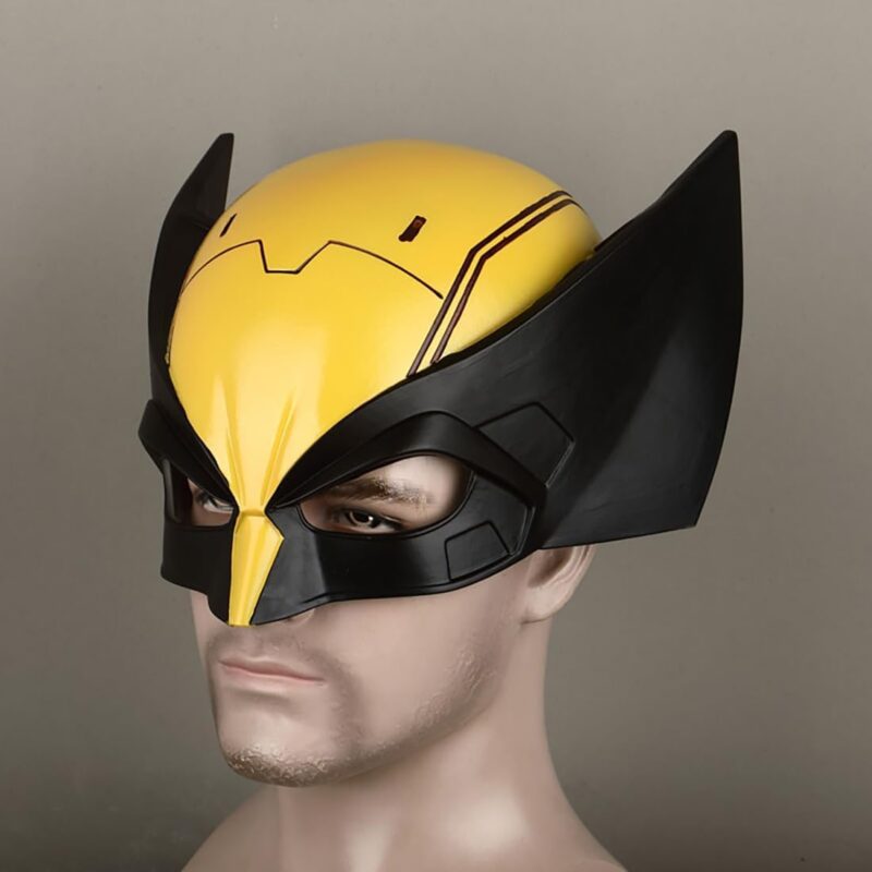 Wolverine- Mask Helmet Halloween Film and Television Surroundings Cos Hero Mask Cosplay Character Dressing Props - Image 3