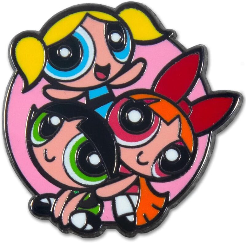 Ata-Boy Powerpuff Girls 1" Full Color Enamel Pin