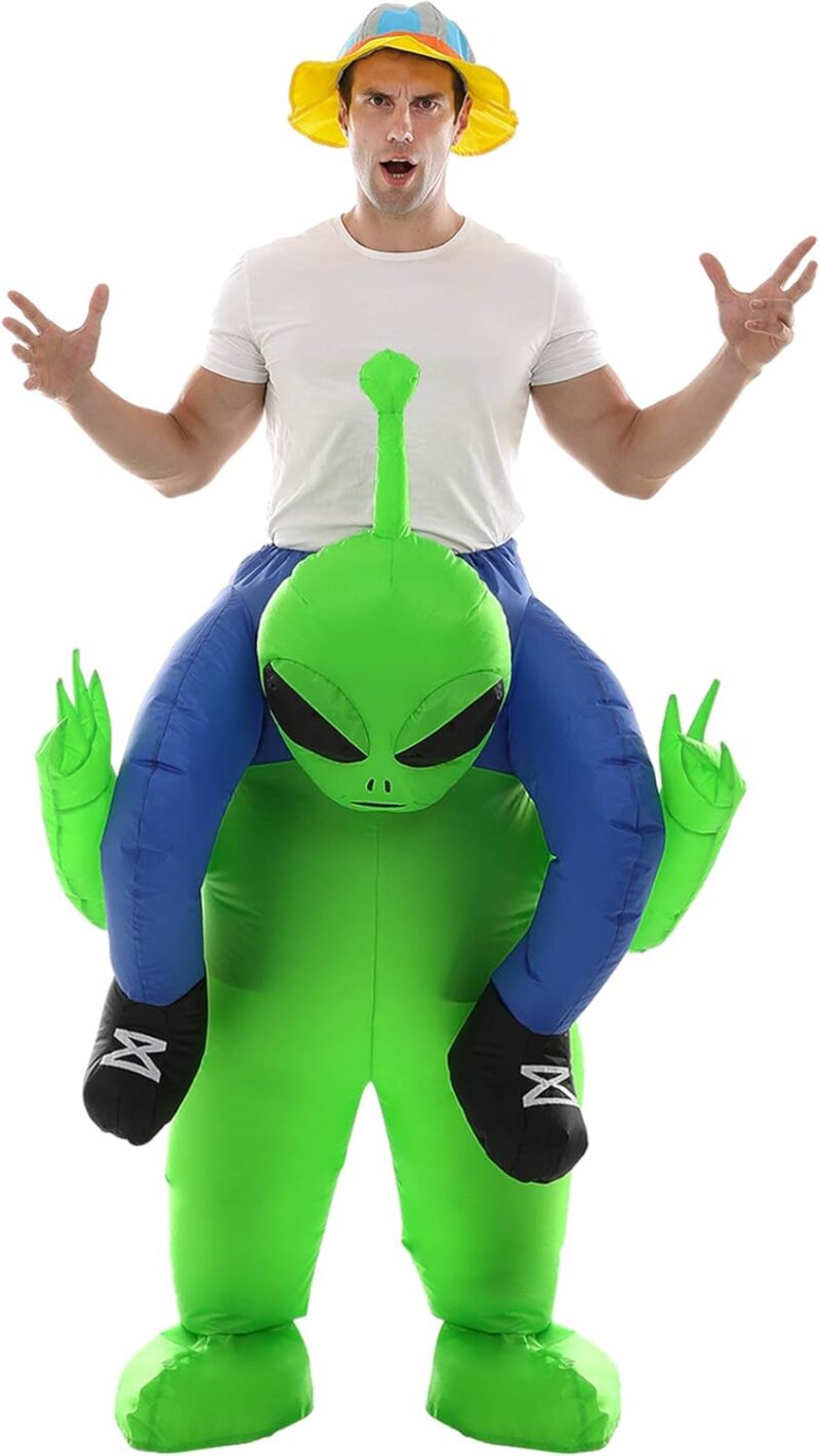 Double Couple Halloween Alien Costume Halloween Blow up Costumes