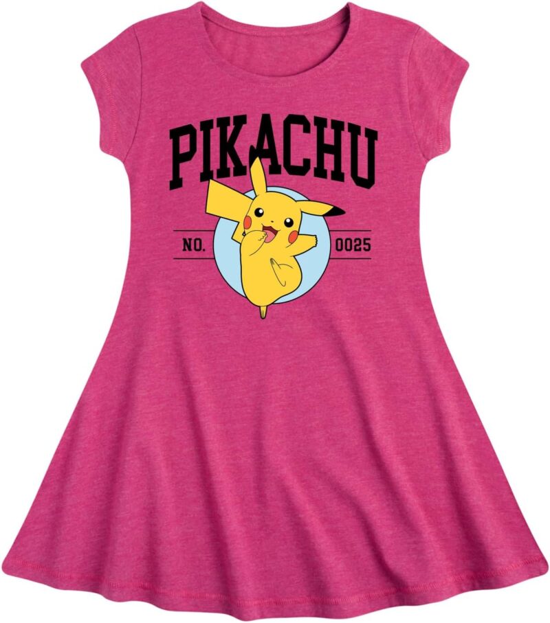 HYBRID APPAREL - Pokémon - Eevee Group - Youth Girls Fit & Flare Dress