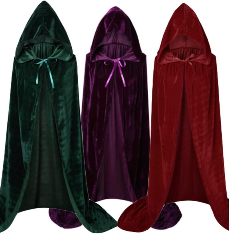 Adult Women Cape Cosplay Costume Halloween Outfit