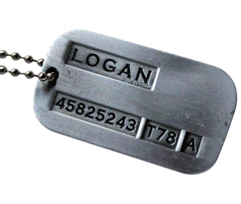 Male Cool Kpop X-men Wolverine Necklace Vintage Weapon-X Dog Tags Pendant - Fashion Design - Image 2