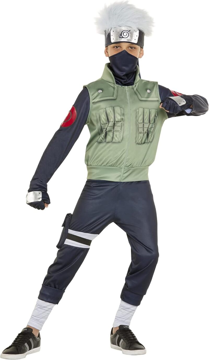 InSpirit Designs Kids Naruto Kakashi Costume - Image 2