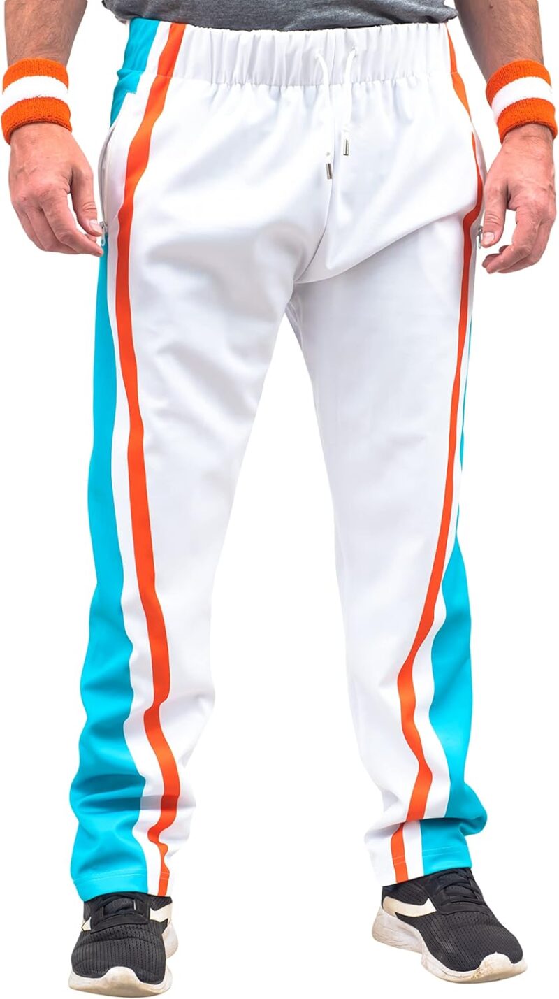 Jackie Moon Deluxe Flint Tropics Jersey Complete Warm Up Costume Set for Halloween & Cosplay - Image 4