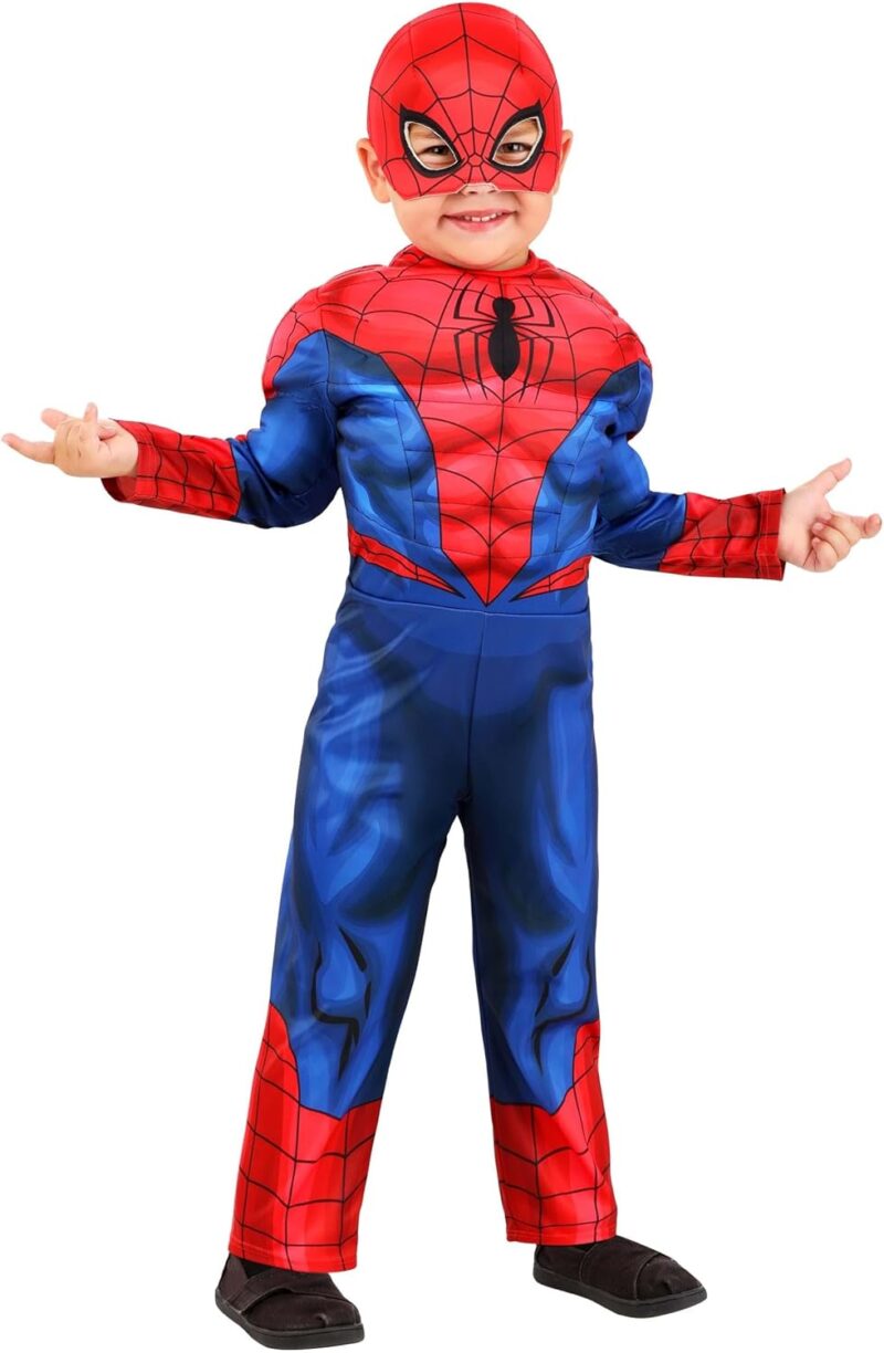 Marvel Spider-Man Toddler Costume - Officially Licensed Superhero Suit for Kids - Image 4