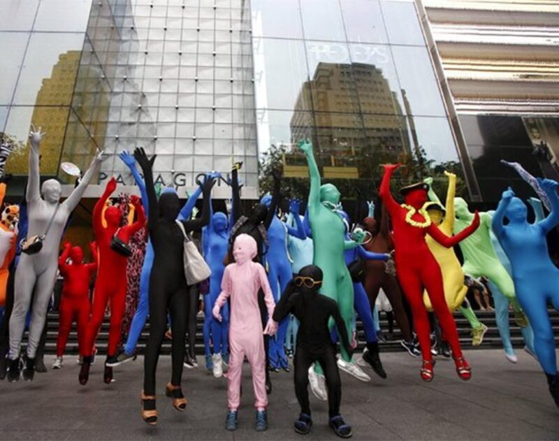 DreamHigh DH Men's Polyester Spandex Full Body Halloween Costume Zentai Suit - Image 3