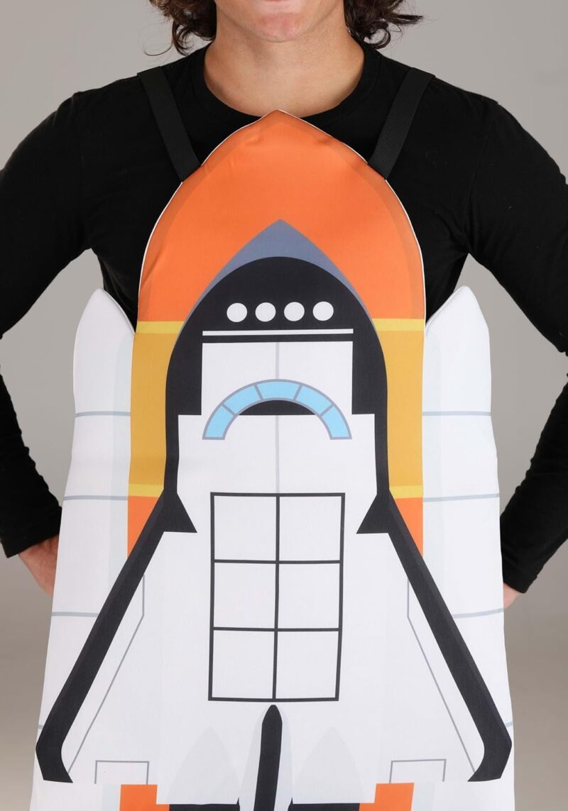 Spaceship Sandwich Board Costume for Adults - Image 4