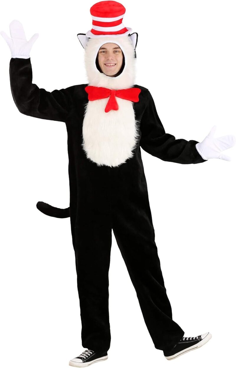 Dr. Seuss The Cat in The Hat Premium Costume Adult