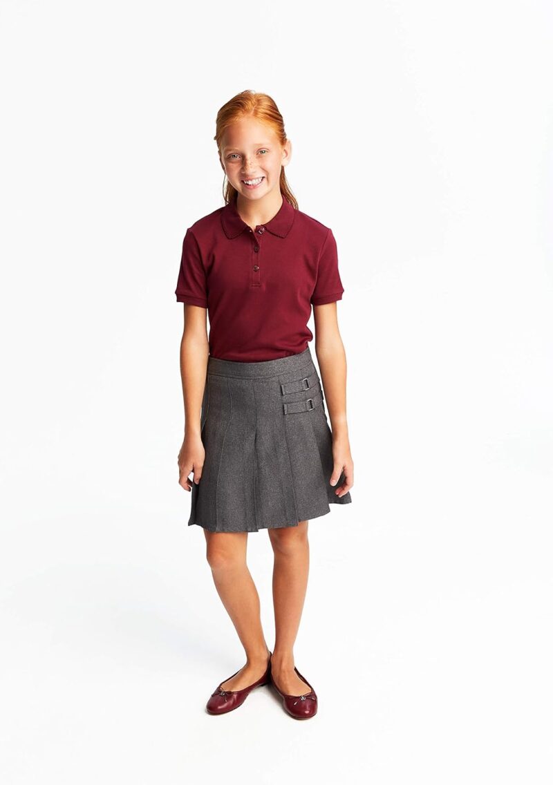 French Toast Girls' Adjustable Waist Pleated-Front Two-tab Scooter - Image 6