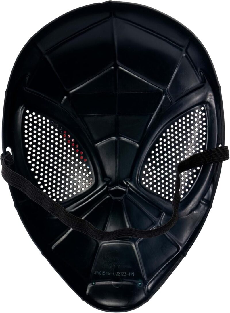 Marvel Youth Miles Morales Mask - 3D Plastic Mask with Elastic Strap - Image 4