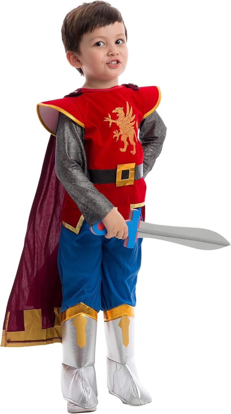 Spooktacular Creations Medieval Knight Costume Deluxe Set for Boys Halloween Party Dress Up - Image 3