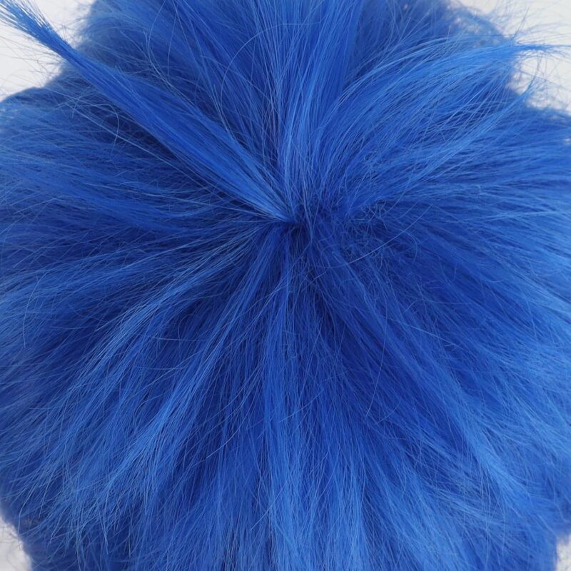 Unisex Short Blue Wig, Pixie cut Synthetic Hair for Cosplay Anime Inside Out 2 Joy, Comic-Con, Parties, Costume Play, Comes with Wig Net Cap; 55TNL - Image 6