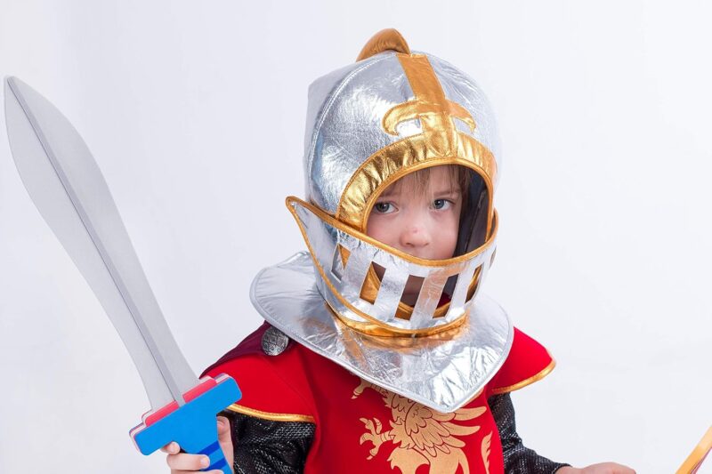 Spooktacular Creations Medieval Knight Costume Deluxe Set for Boys Halloween Party Dress Up - Image 4