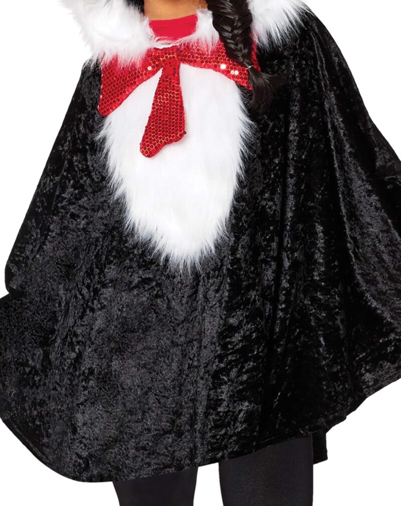 Spirit Halloween Dr. Suess Adult The Cat in the Hat Poncho Costume | Officially Licensed | Group Costume | Dr. Suess Cosplay - Image 3