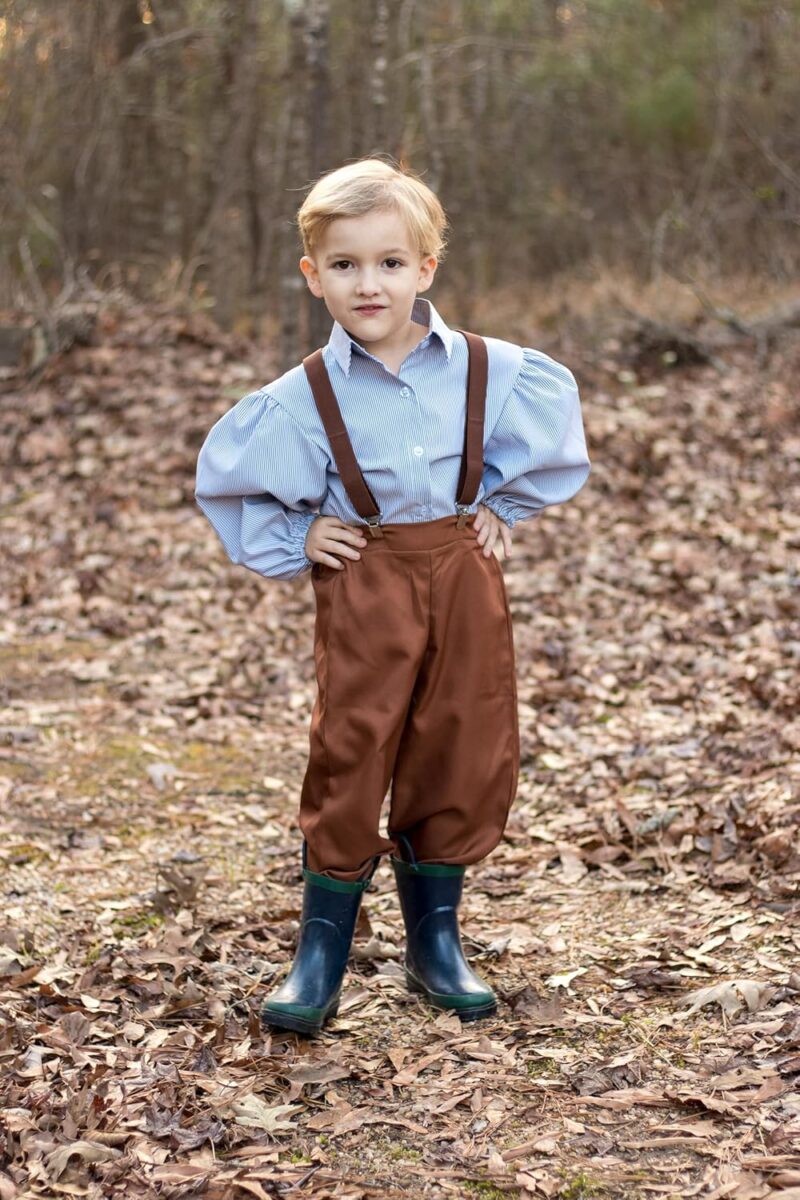 ReliBeauty Boys Pioneer Costume Kids Colonial Costume Boys - Image 7